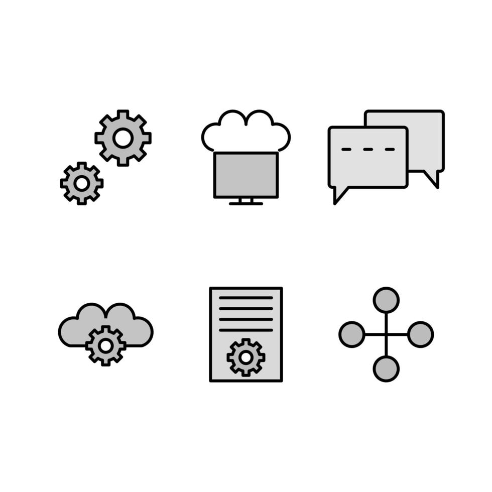 Icon Set Of Search Engine Optimization For Personal And Commercial Use... vector