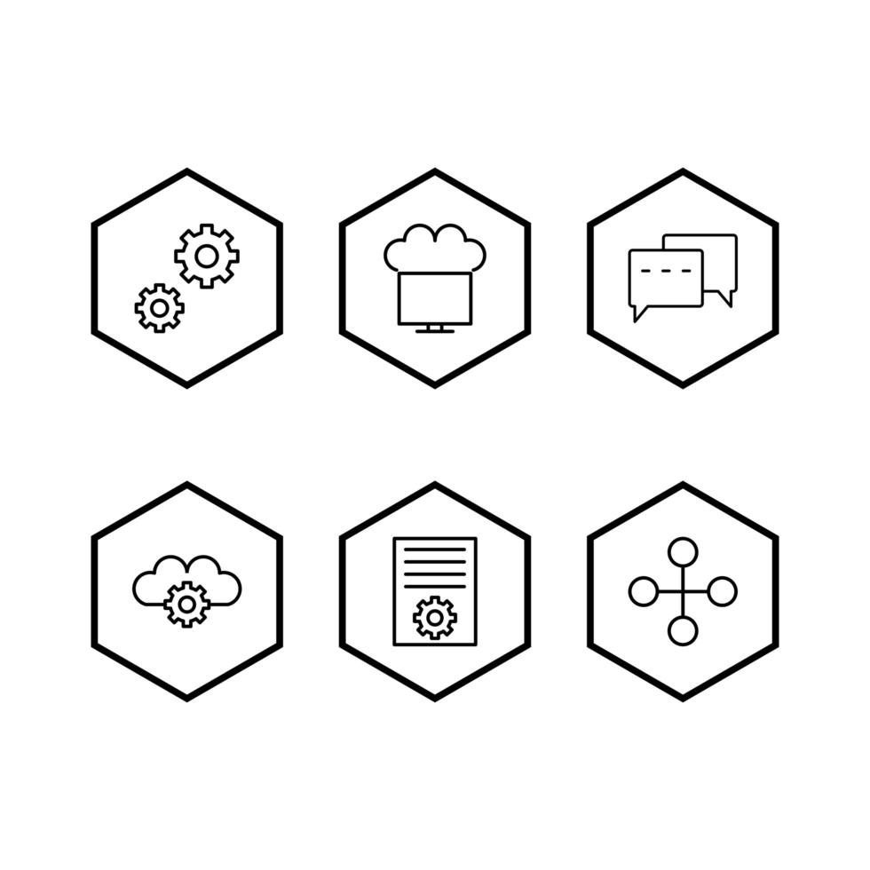 Icon Set Of Search Engine Optimization For Personal And Commercial Use... vector
