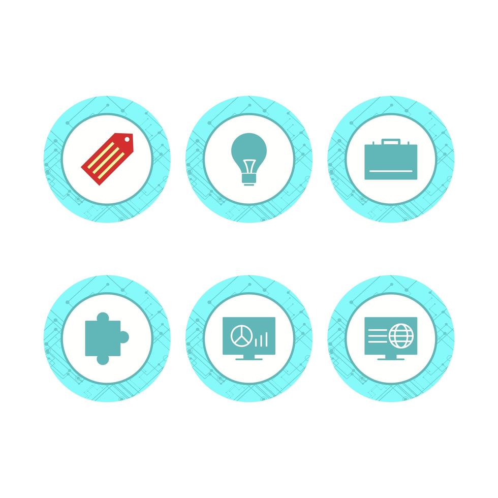 Icon Set Of Search Engine Optimization For Personal And Commercial Use... vector