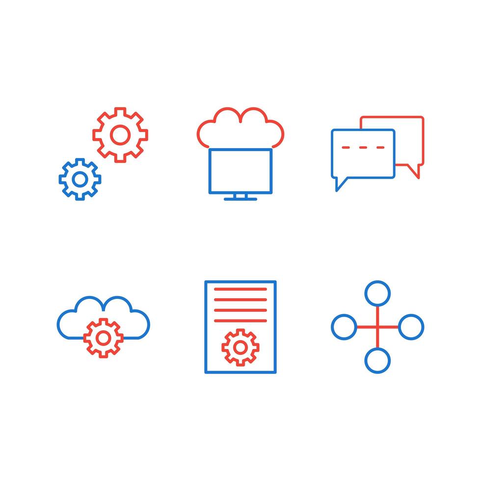 Icon Set Of Search Engine Optimization For Personal And Commercial Use... vector