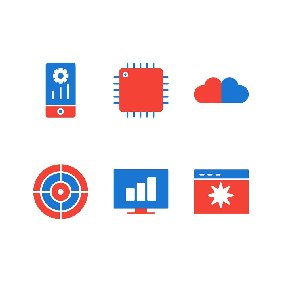 Icon Set Of Search Engine Optimization For Personal And Commercial Use... vector