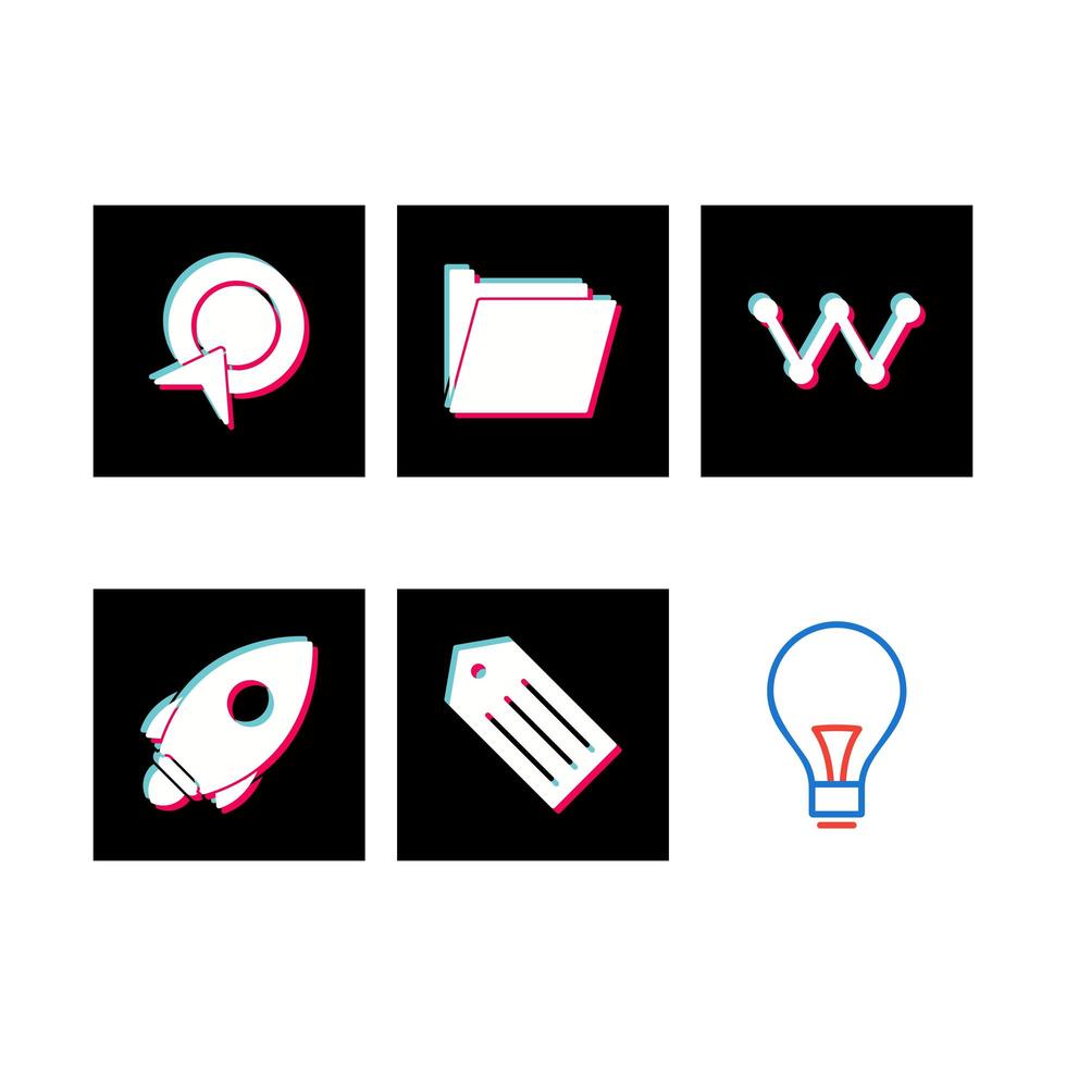 Icon Set Of Search Engine Optimization For Personal And Commercial Use... vector