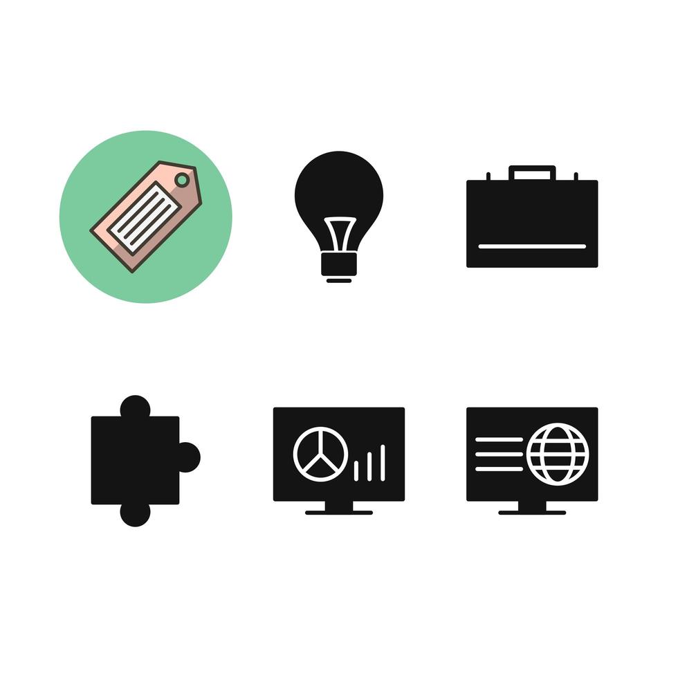Icon Set Of Search Engine Optimization For Personal And Commercial Use... vector