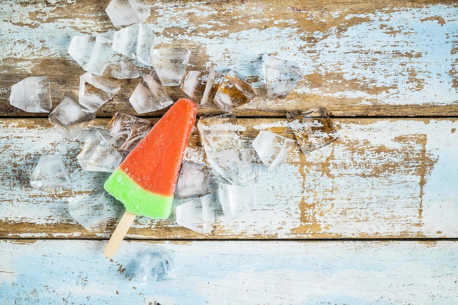 Watermelon ice cream photo