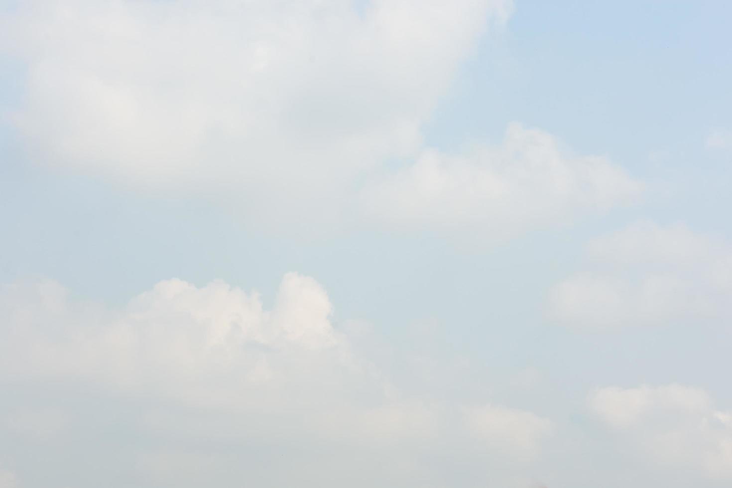 el cielo y las nubes foto