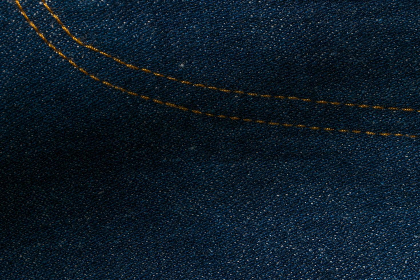 Jeans fabric close-up photo