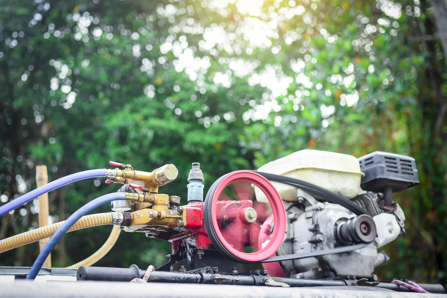 Pesticide machine outside photo