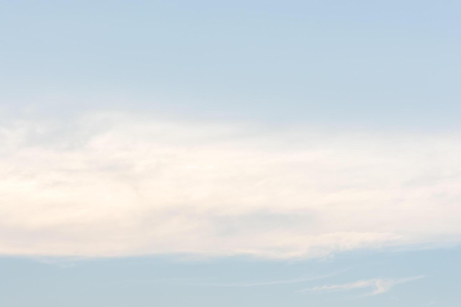 el cielo y las nubes foto