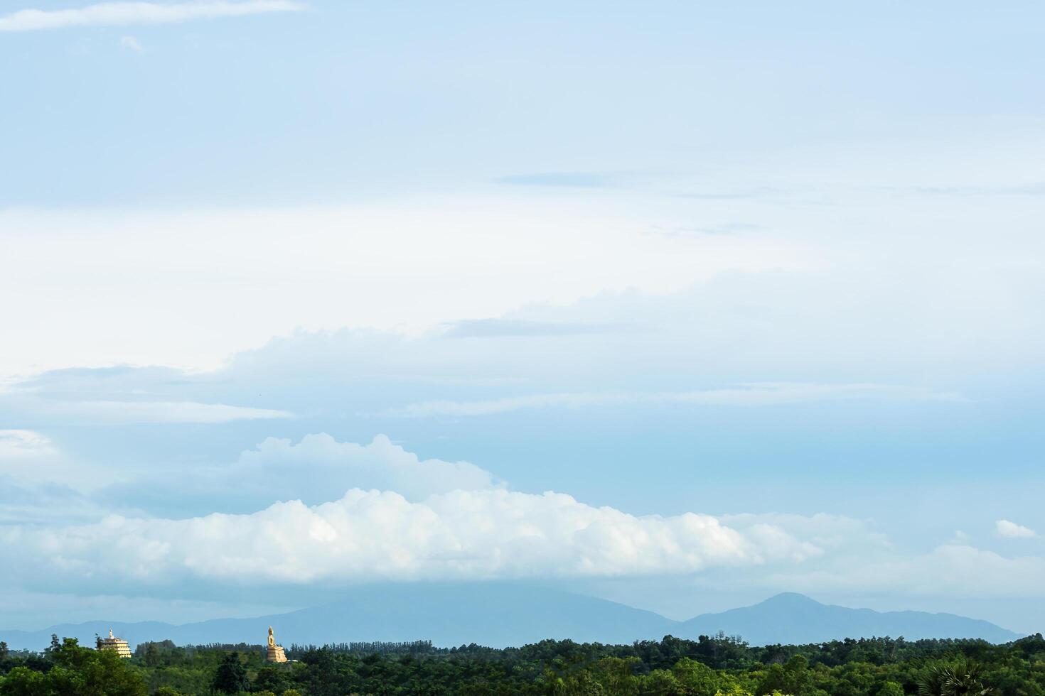 el cielo y las nubes foto