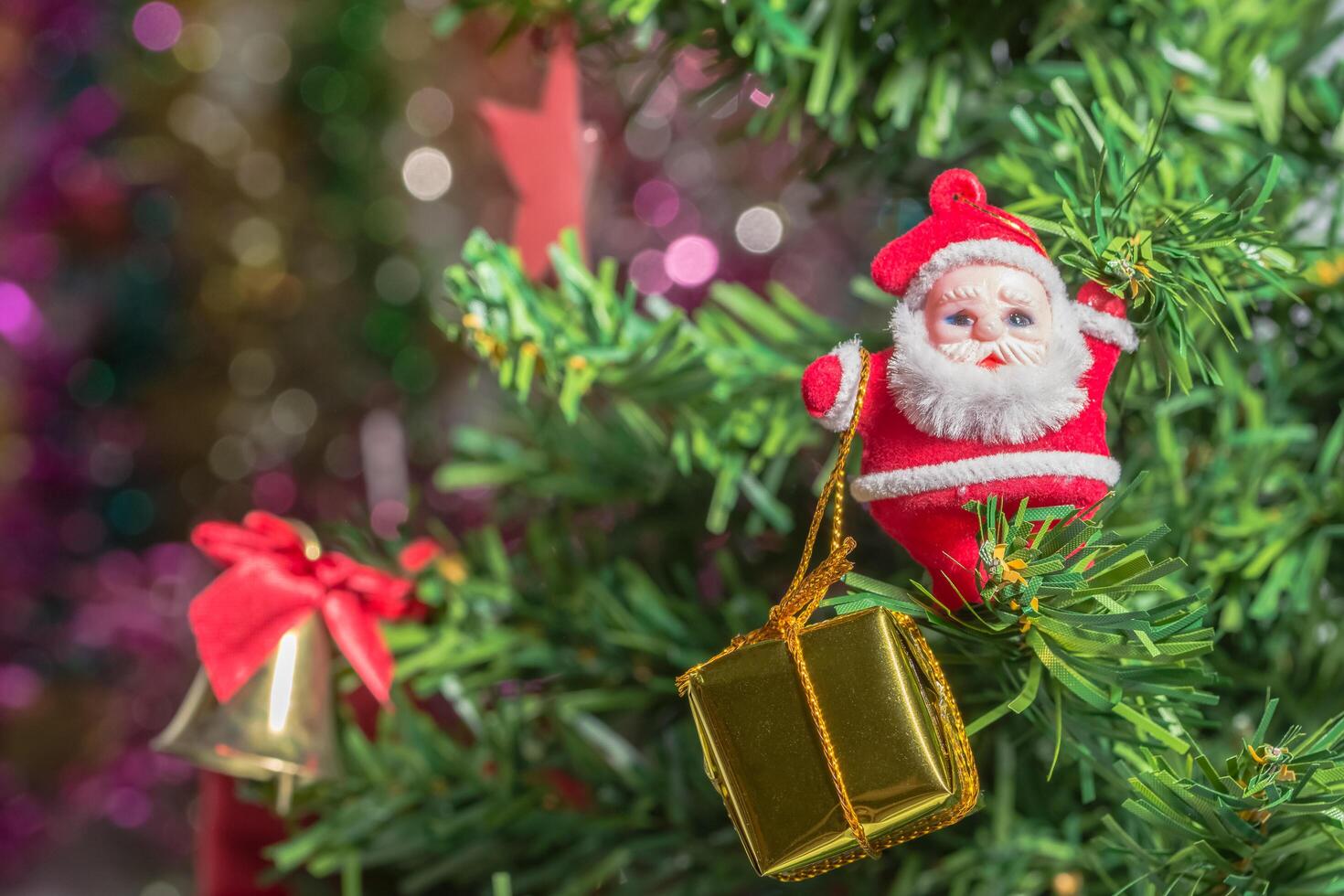 fondo de navidad para la temporada de adviento foto