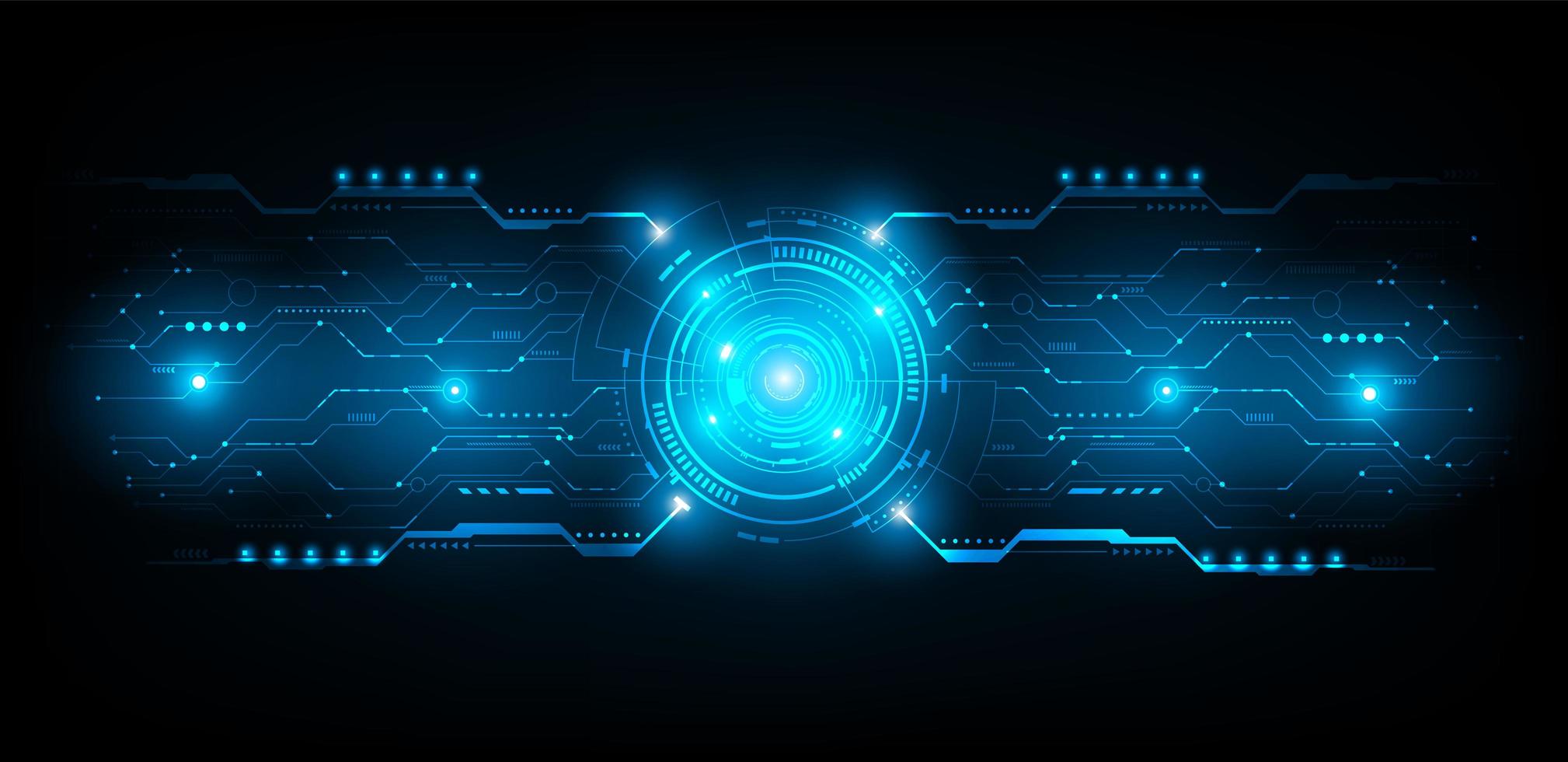 Abstract futuristic circuit.connection line vector and illustration