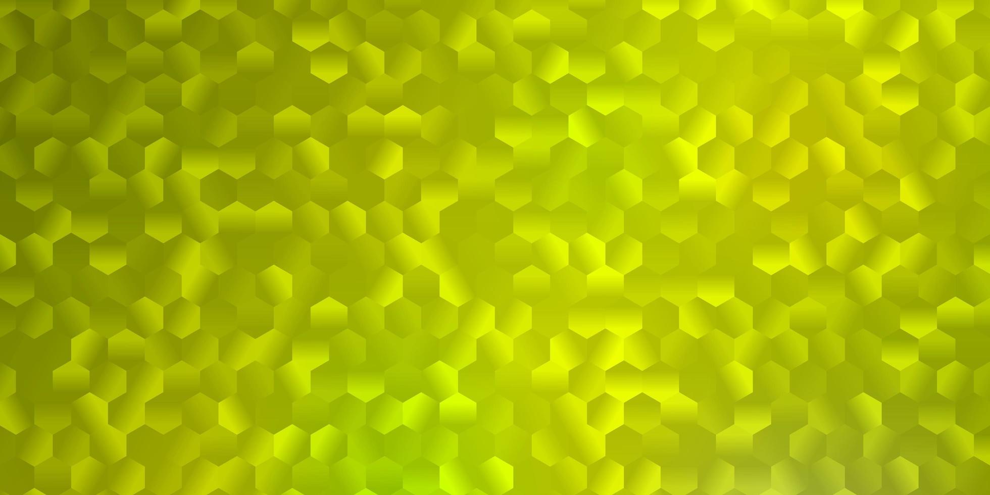 Light green, yellow vector background with random forms.