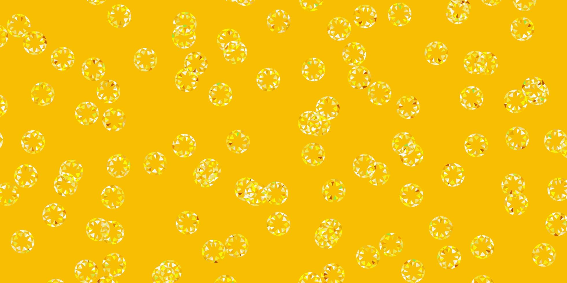 Light green, yellow vector backdrop with dots.