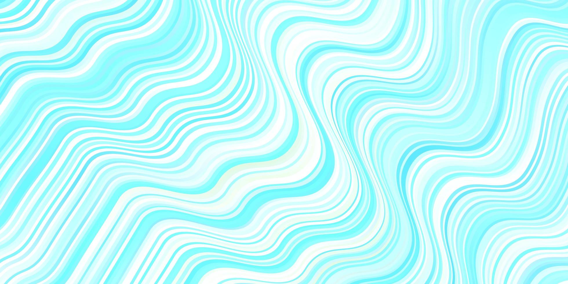 Light BLUE vector pattern with wry lines