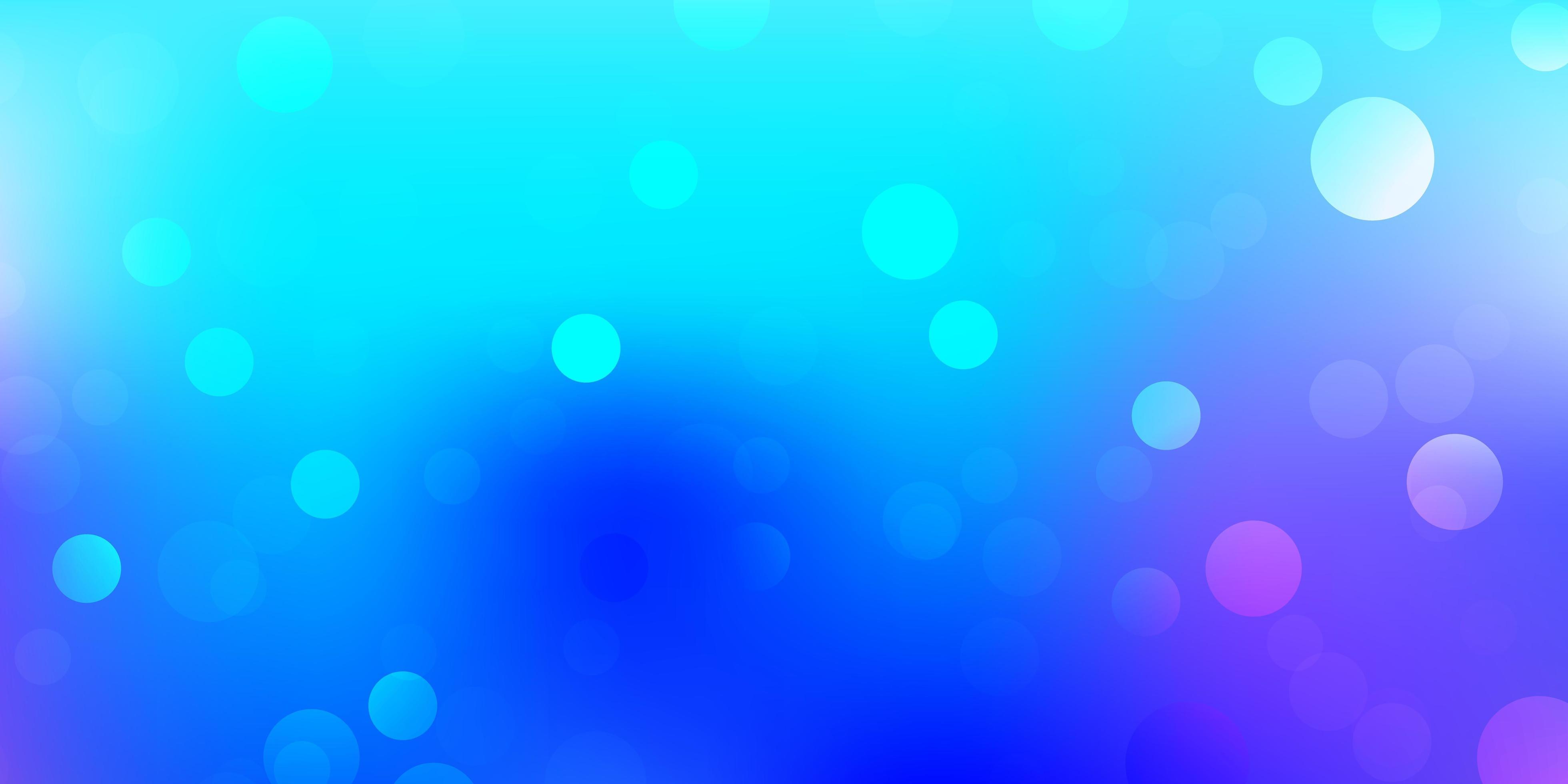 Light pink, blue vector background with bubbles. 1857857 Vector Art at