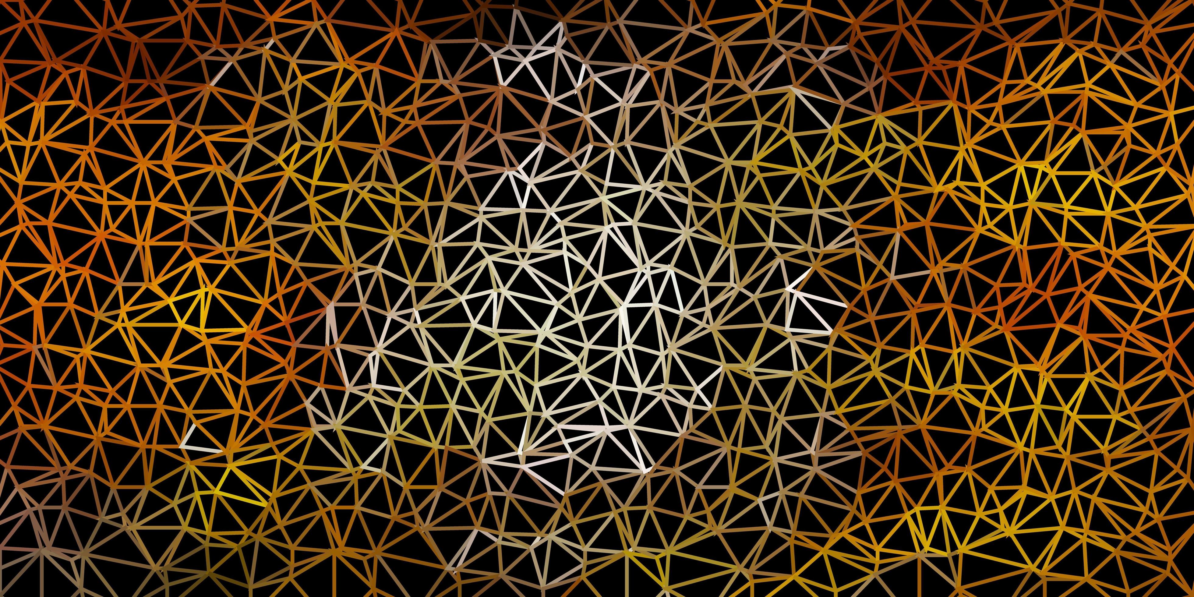 Dark green, yellow vector poly triangle layout. 1857884 Vector Art at