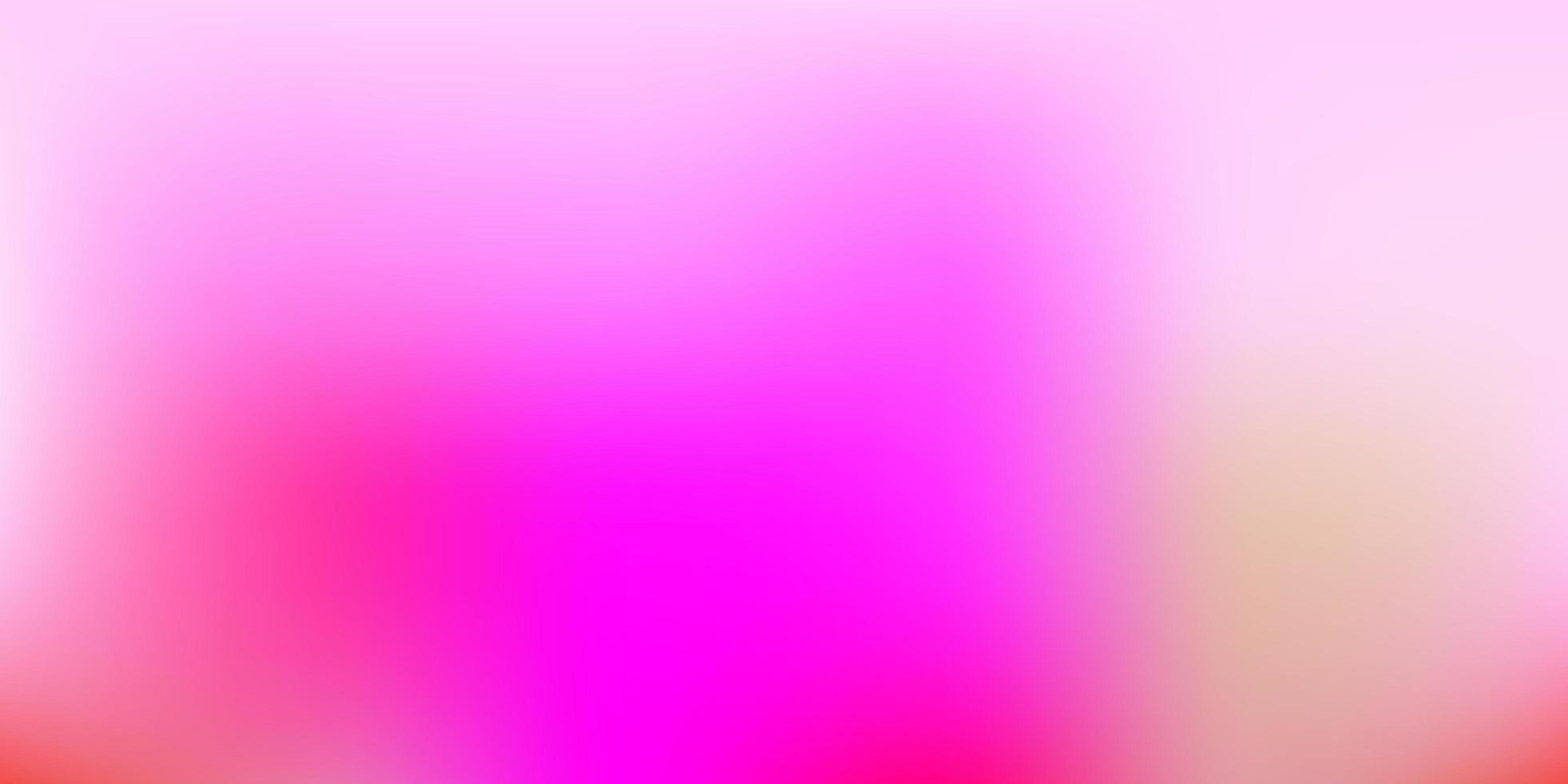 Light Pink, Green vector abstract blur background.