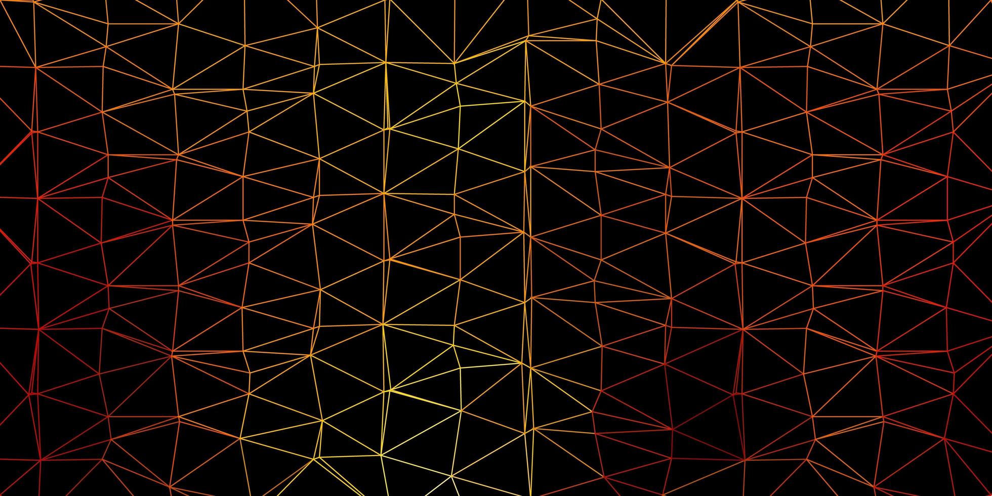 Light orange vector poly triangle layout.