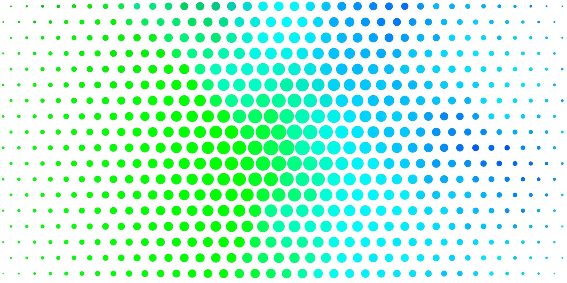 Light Blue, Green vector backdrop with circles
