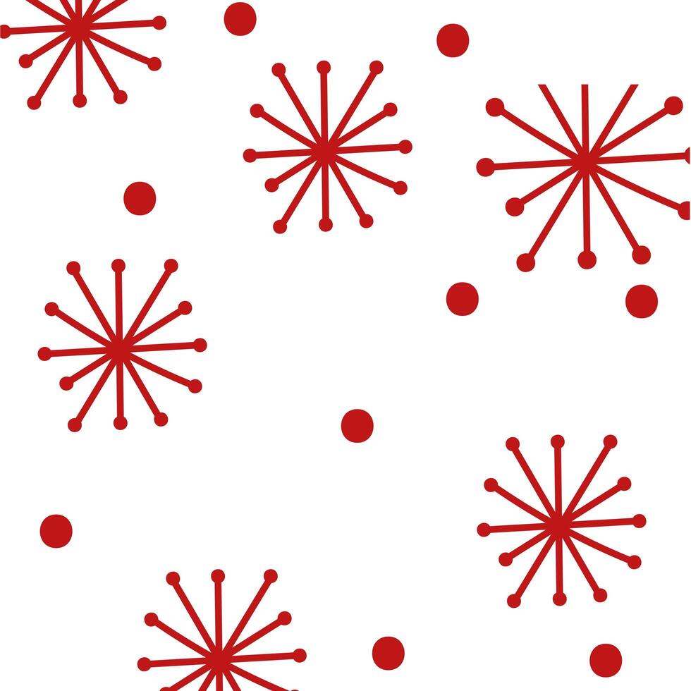 merry Christmas snowflakes pattern background vector illustration design