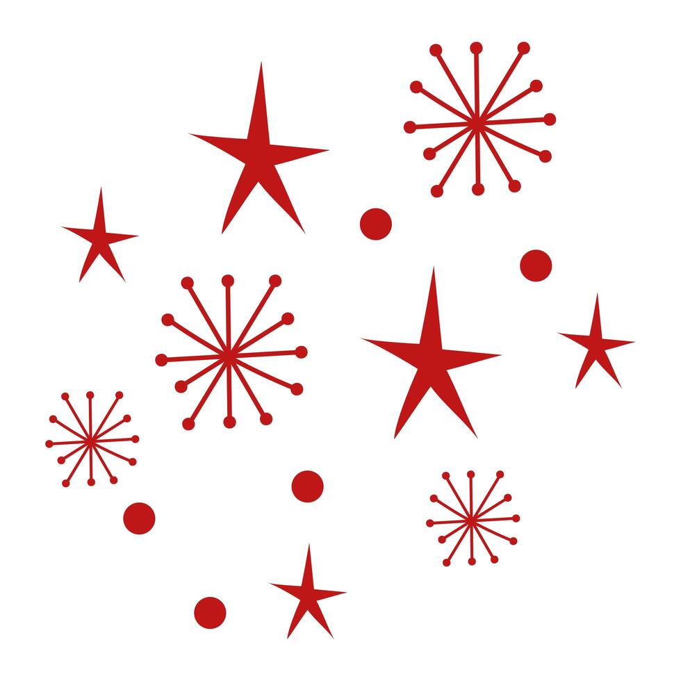 merry Christmas snowflakes pattern background vector illustration design