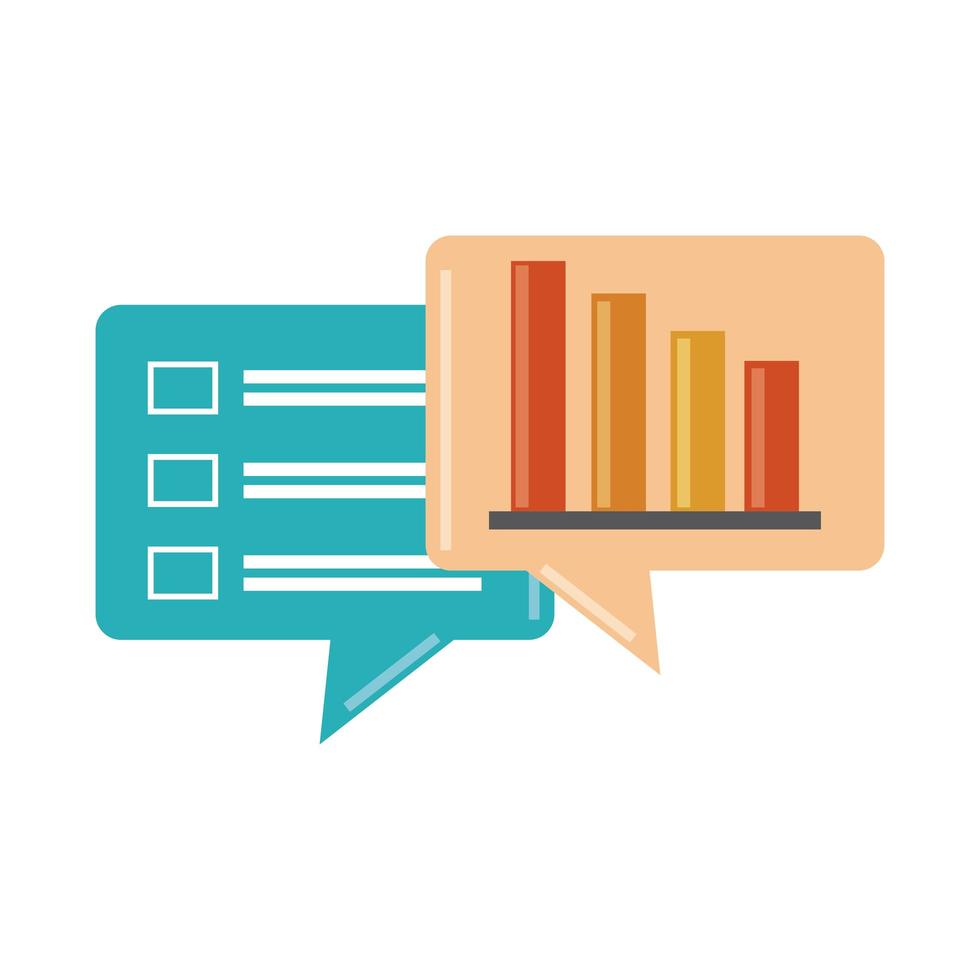 data analysis, financial business report stock diagram list information flat icon vector