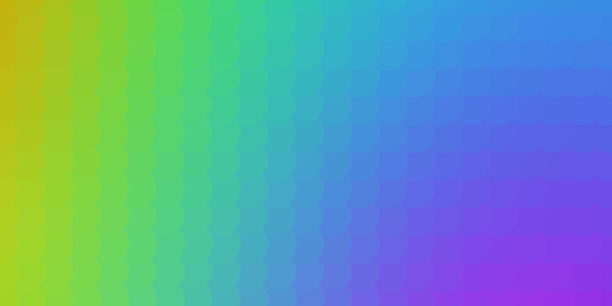 Light Multicolor vector layout with circle shapes.