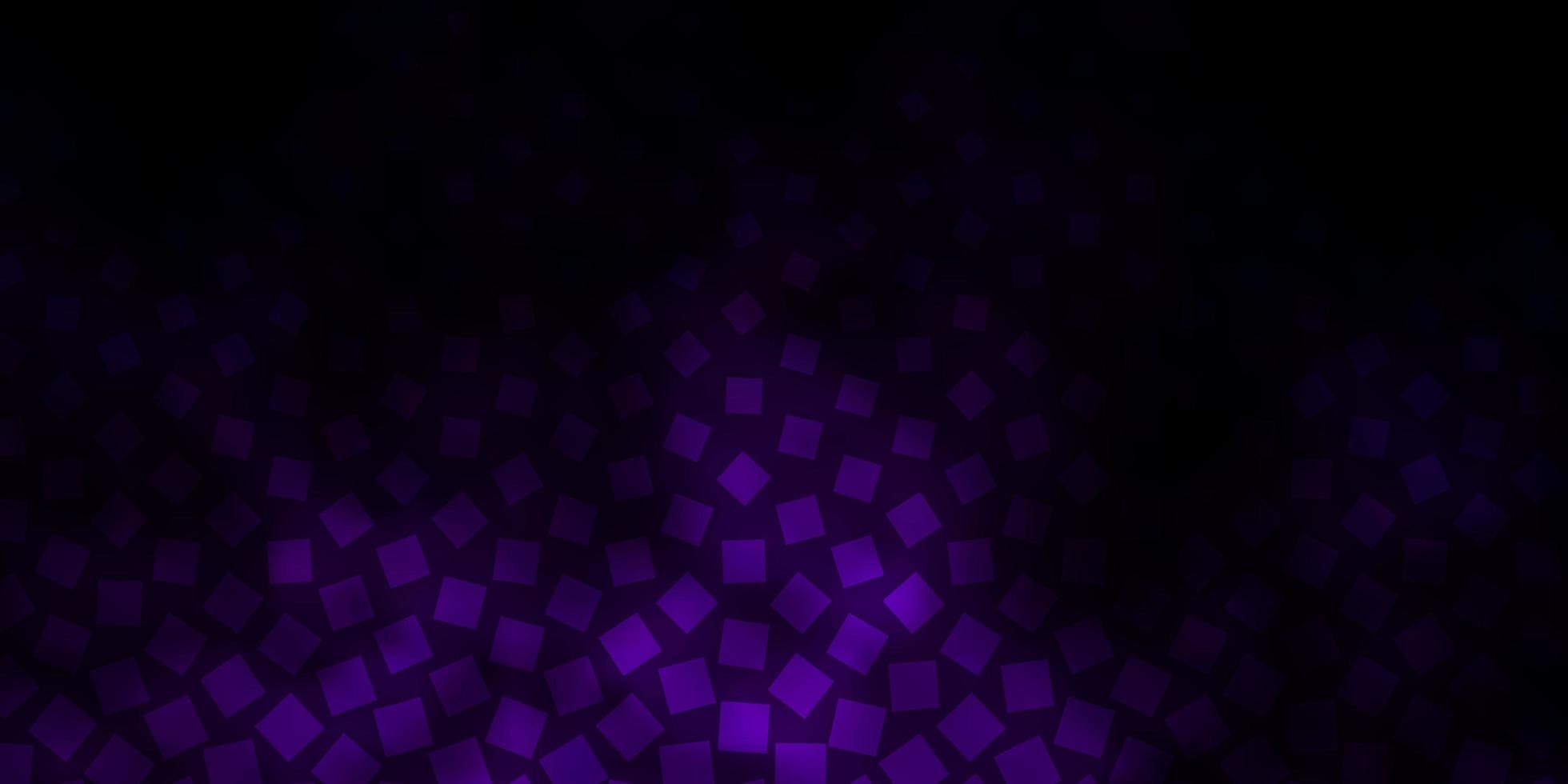 patrón de vector de color púrpura oscuro en estilo cuadrado.
