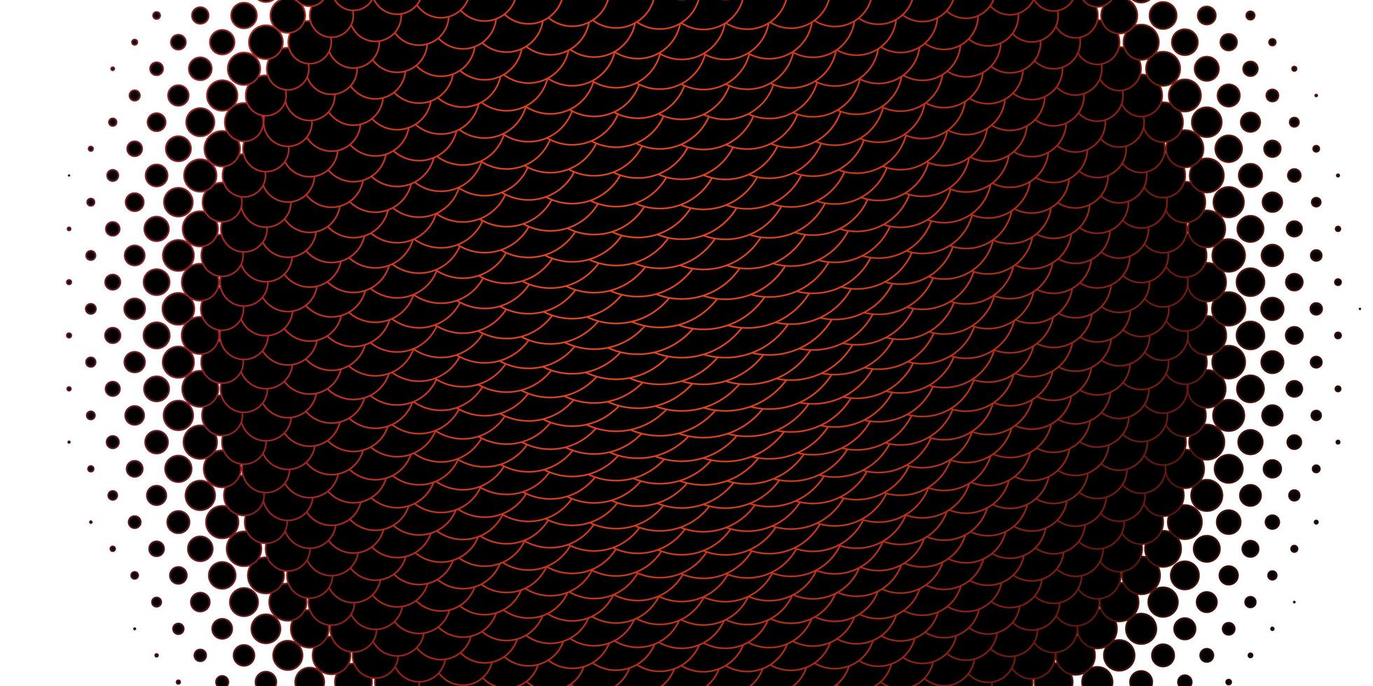 textura de vector rojo claro con discos.