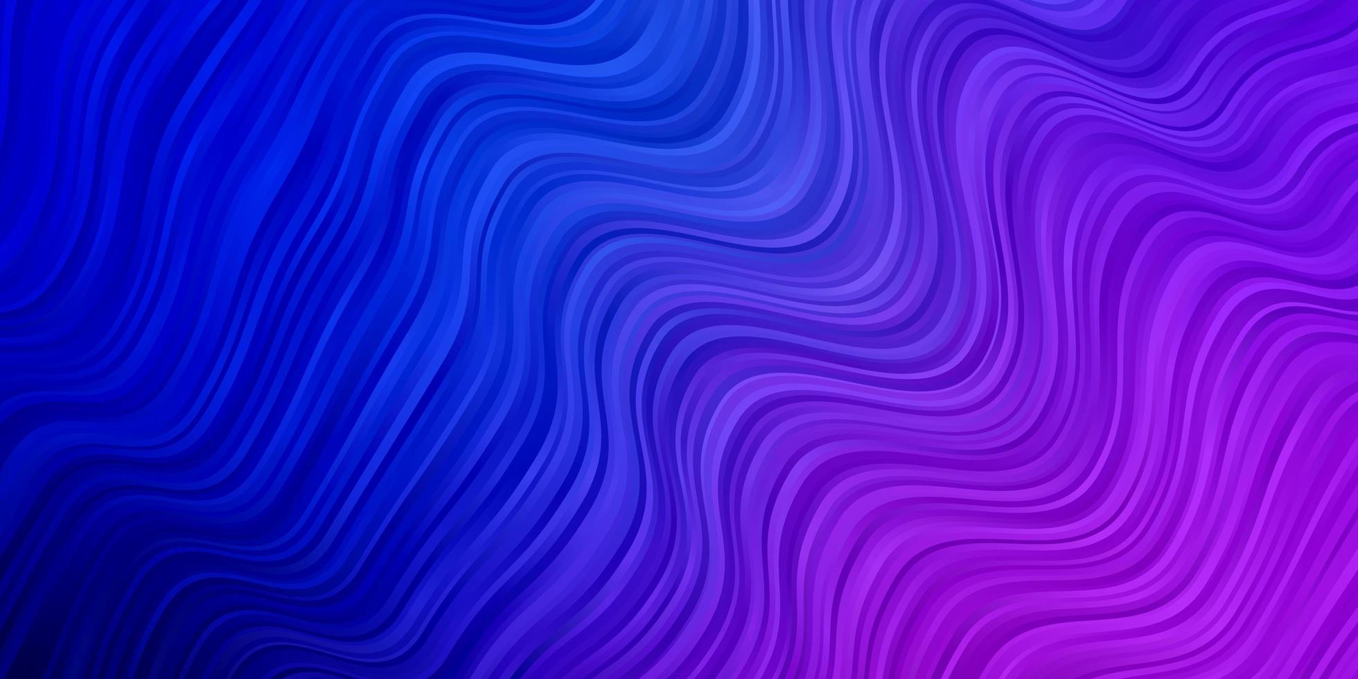 Dark Pink, Blue vector layout with circular arc.