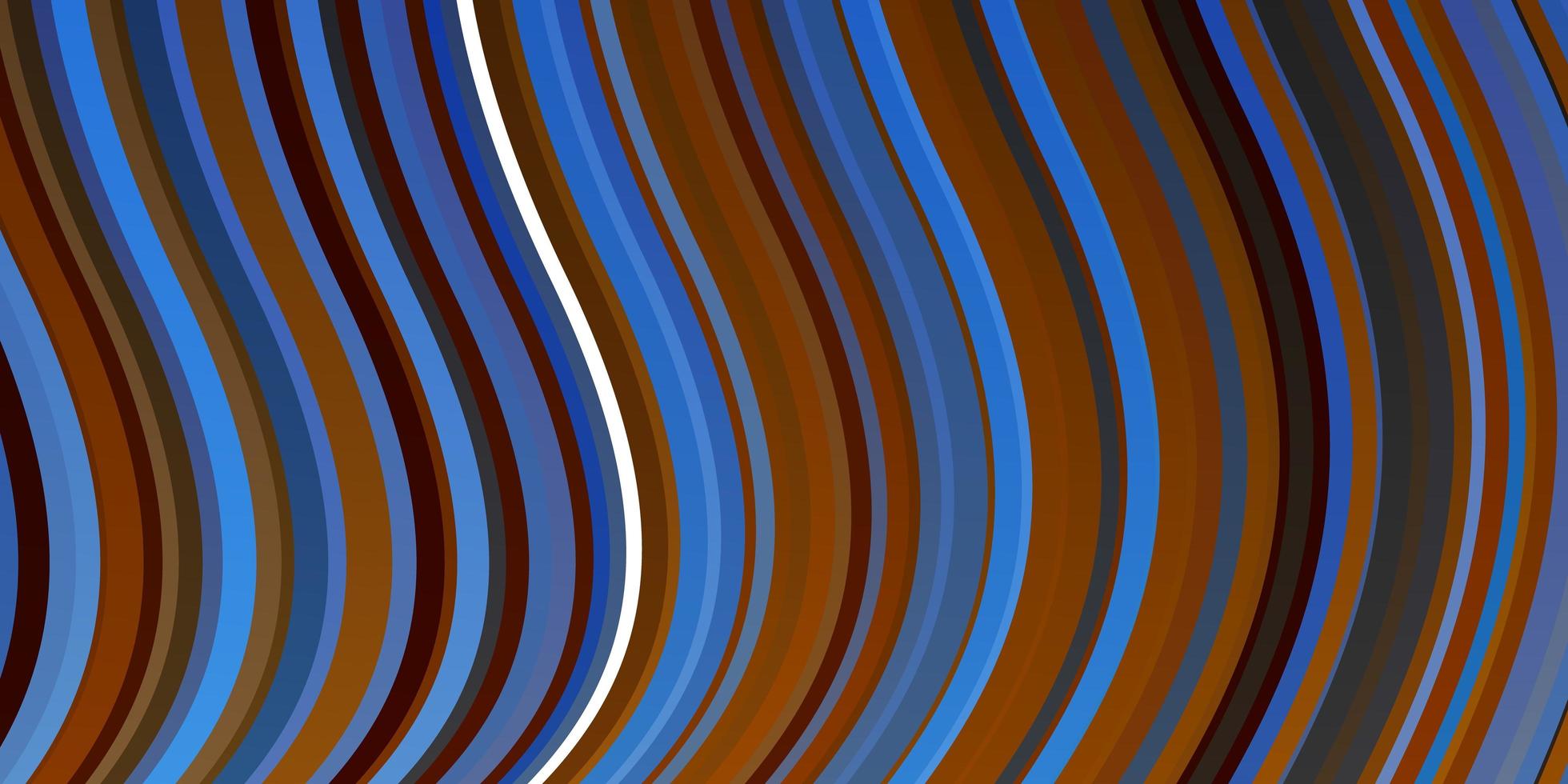 Light Blue, Yellow vector layout with wry lines.