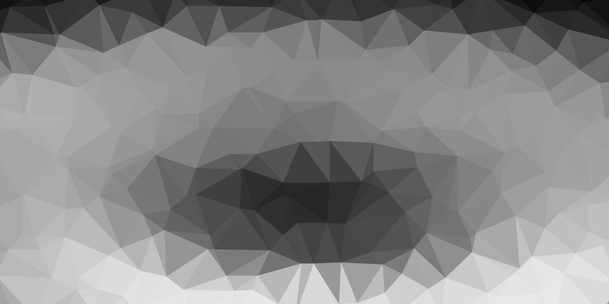 Light gray vector poly triangle template.