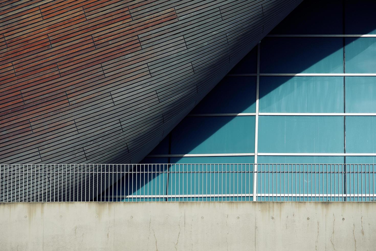 London, UK, 2020 - Modern Aquatic Centre building photo