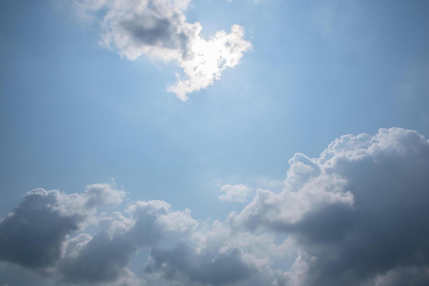 nubes en el cielo foto