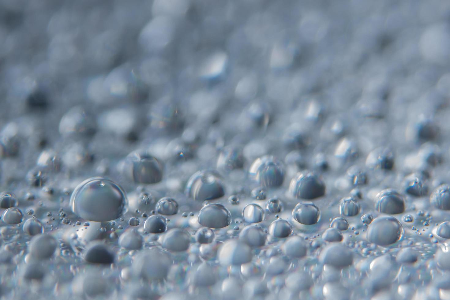 Water drops, macro background photo