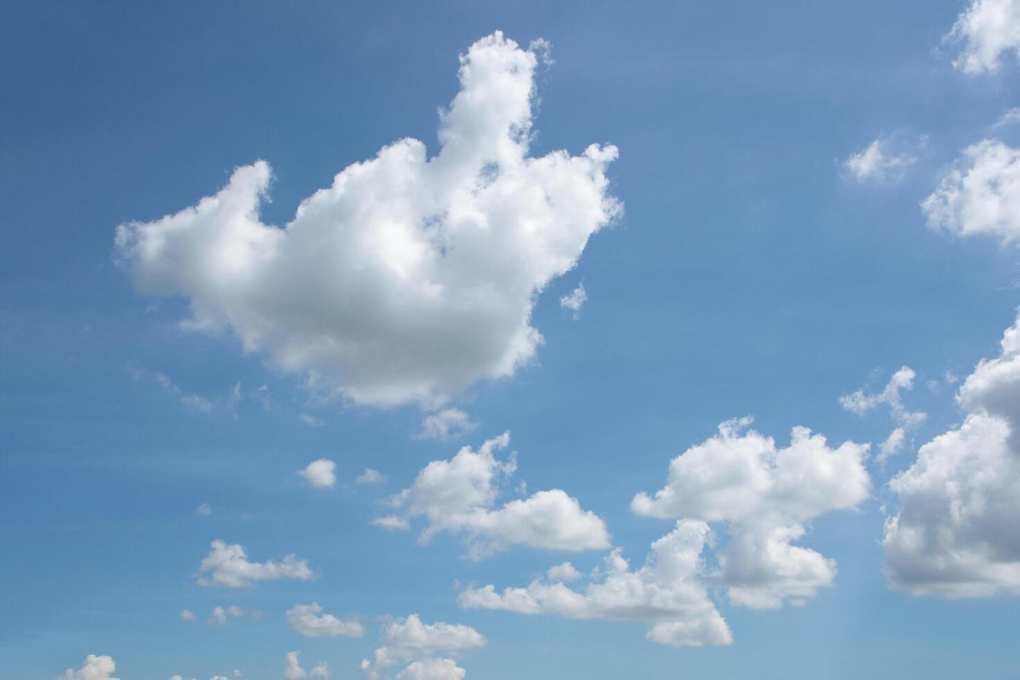 nubes en el cielo foto