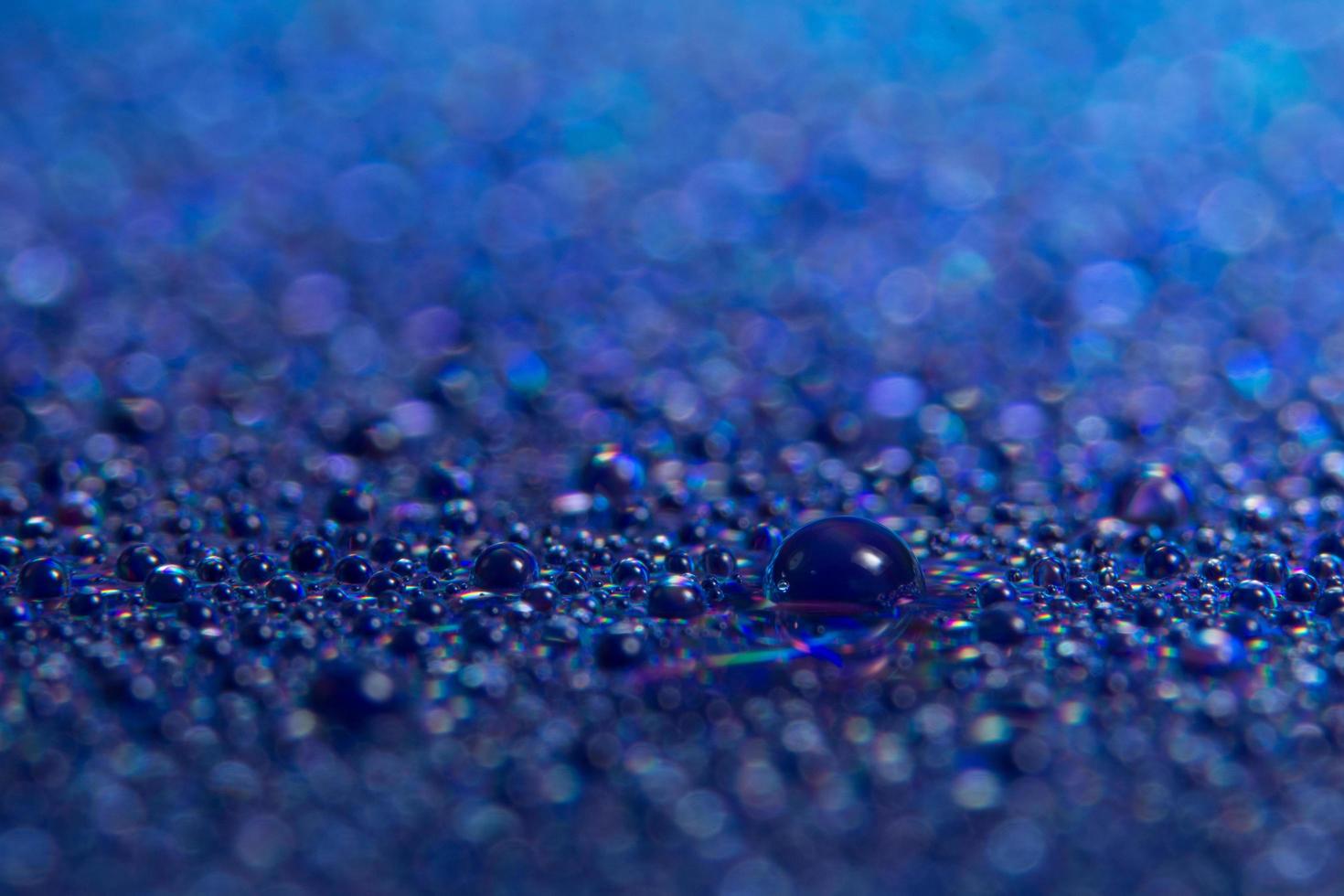Water drops, macro background photo