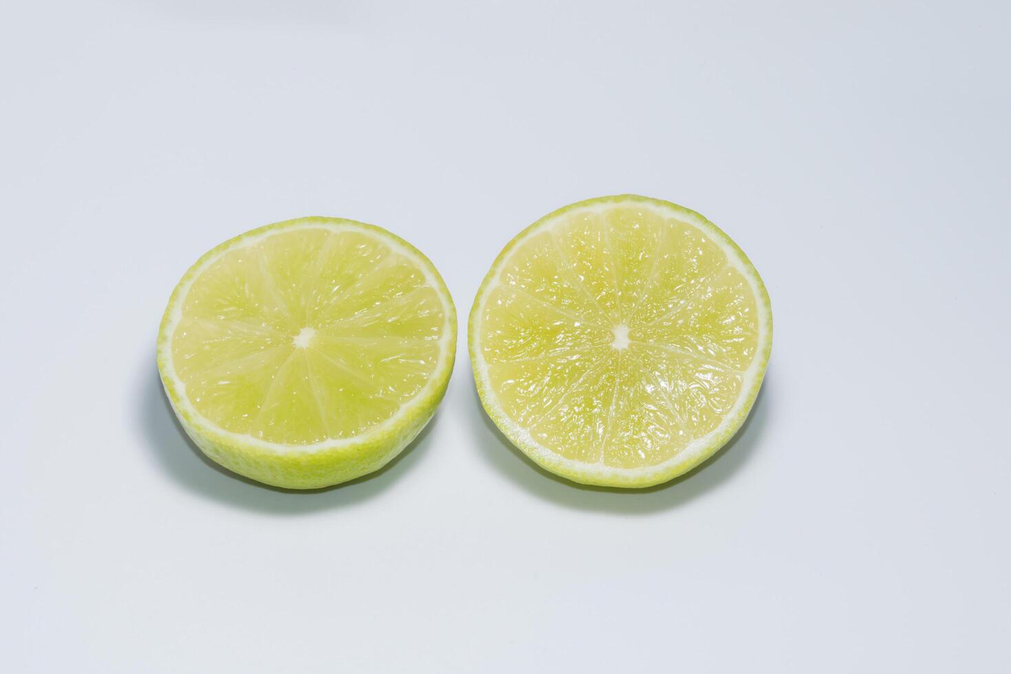 Lime on white background photo