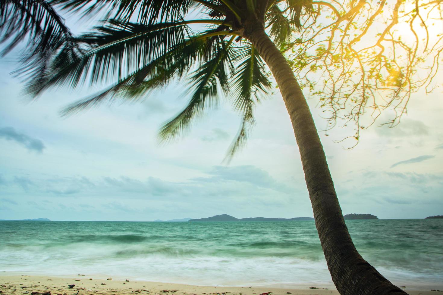 The sea at Koh Chang, Thailand photo