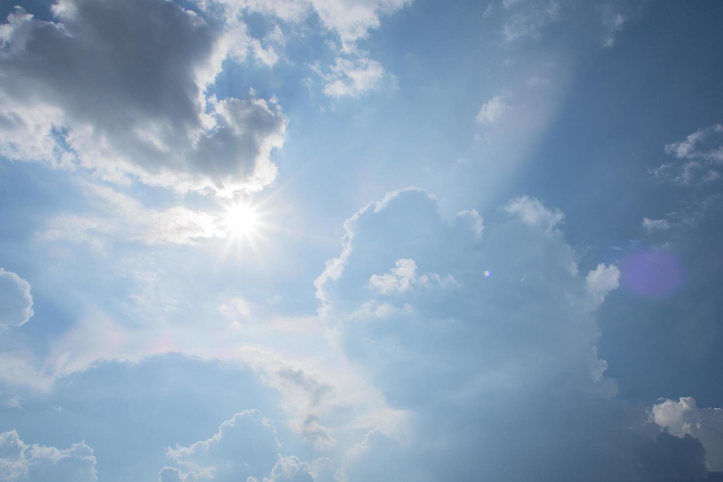 Clouds in the sky photo