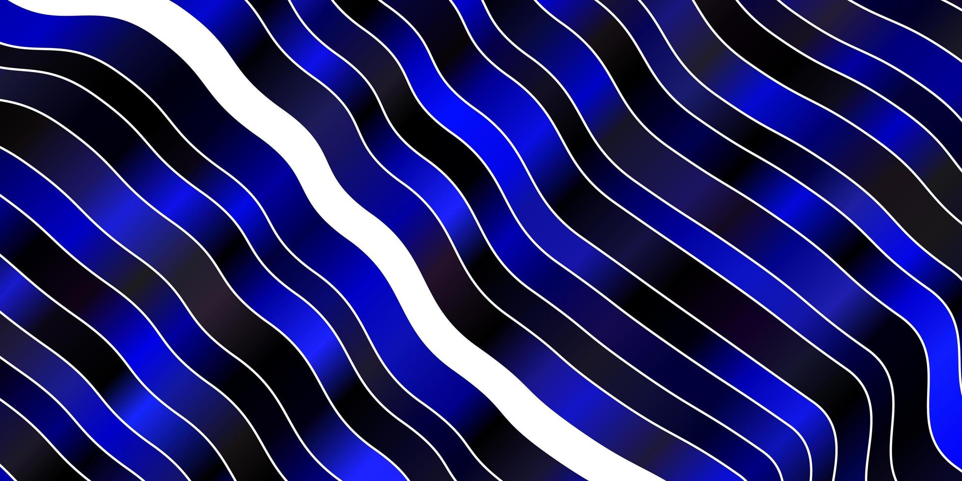 Fondo de vector azul oscuro con arcos.