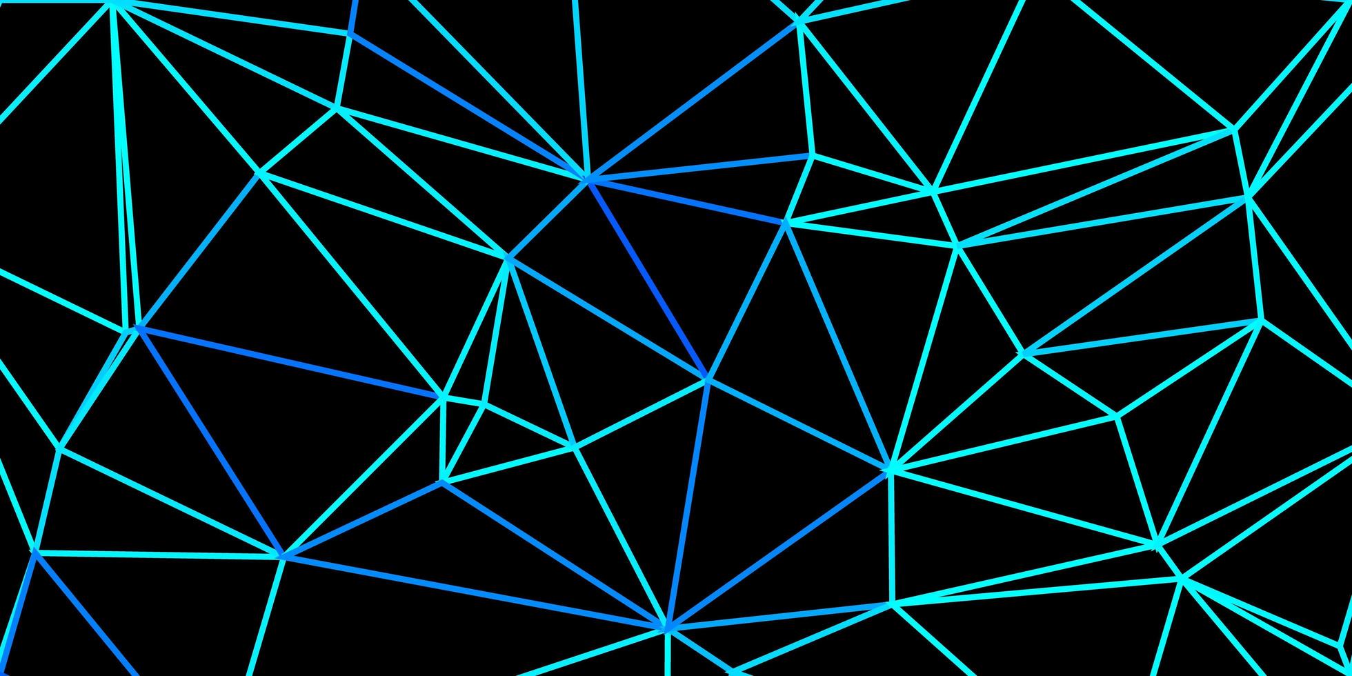 papel tapiz poligonal geométrico vector azul claro.