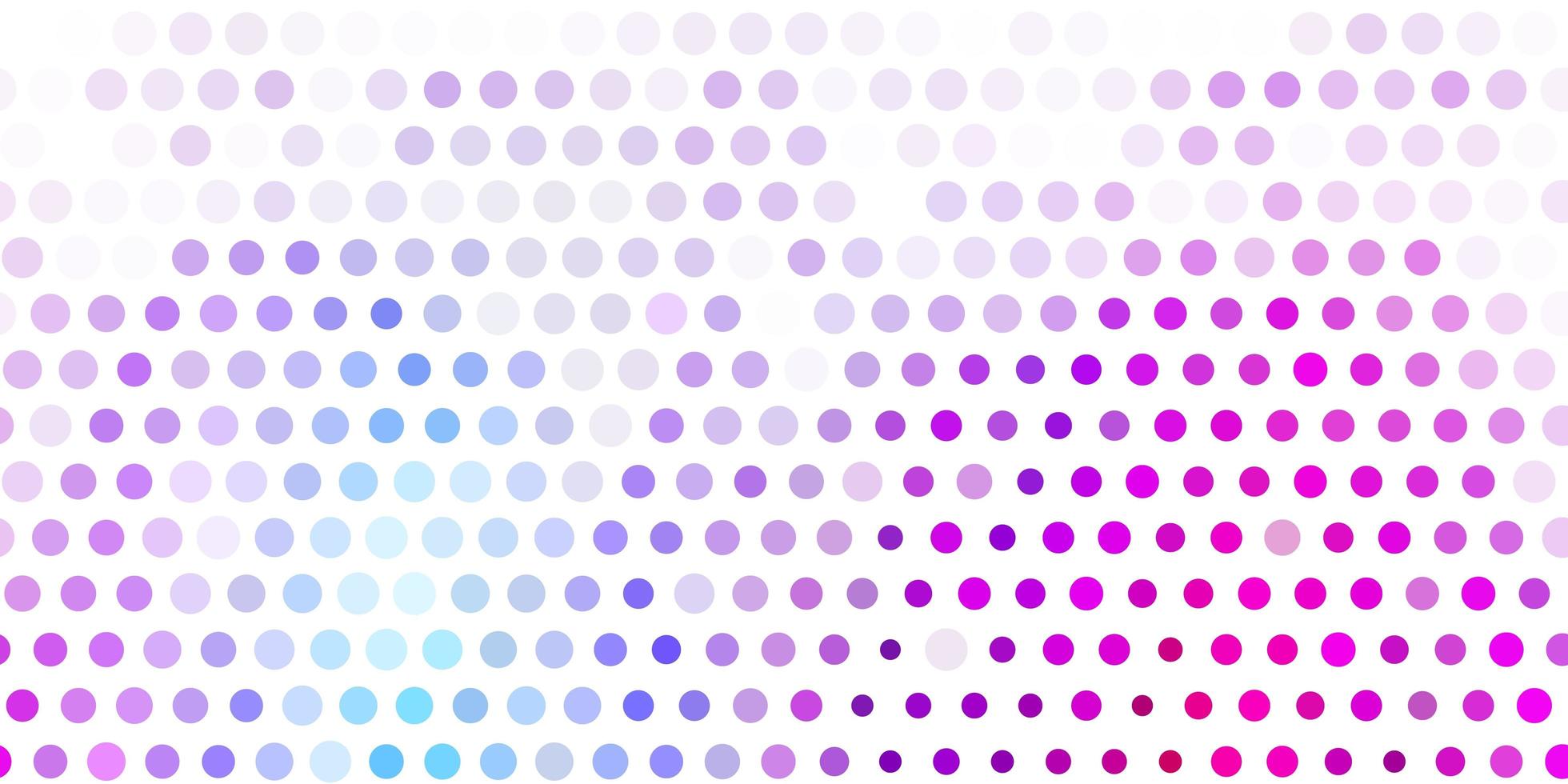 Light blue, red vector pattern with spheres.