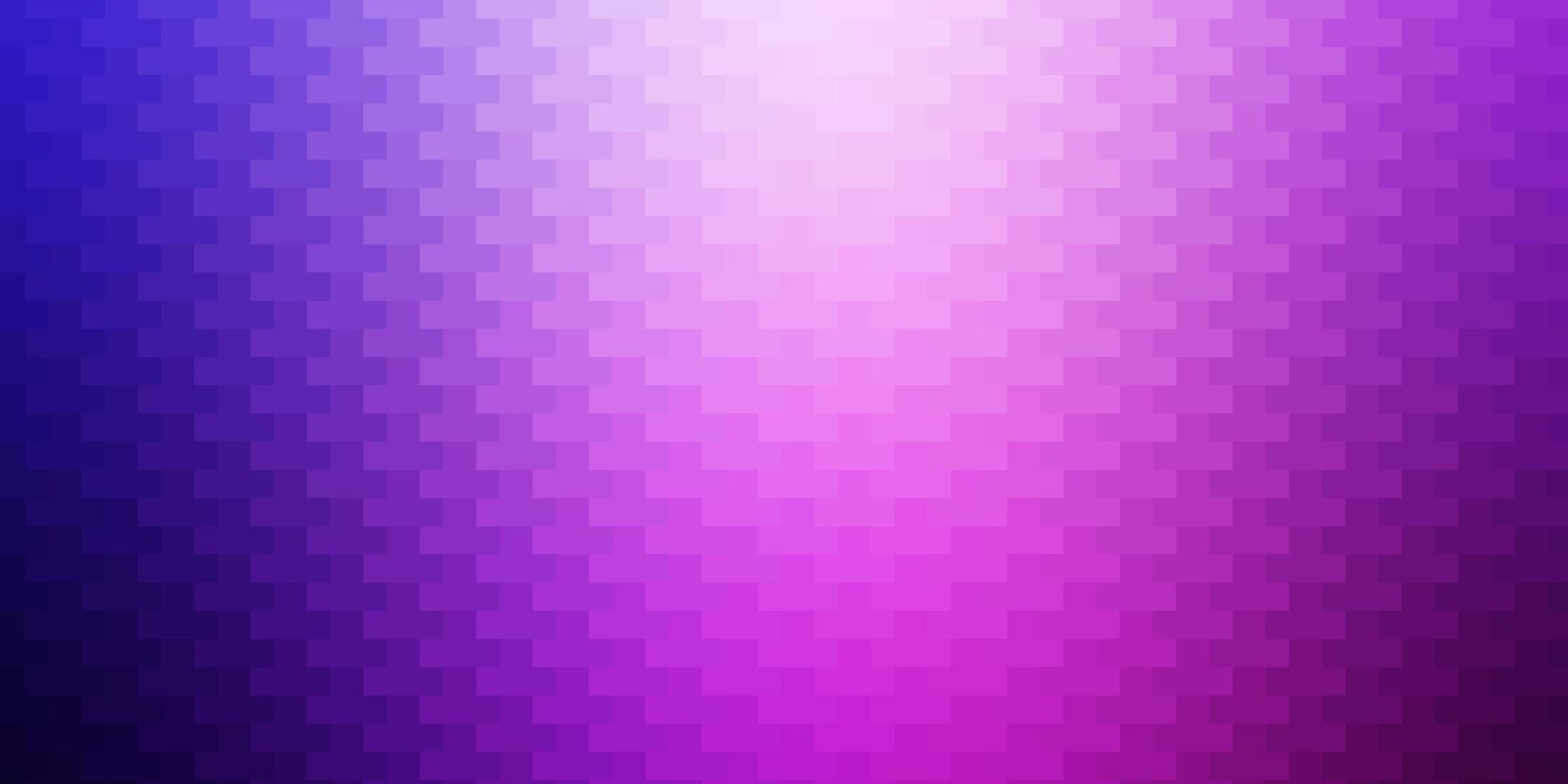 patrón de vector púrpura claro, rosa en estilo cuadrado.