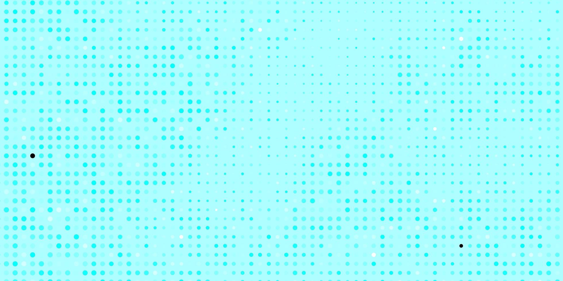 Light BLUE vector background with circles.