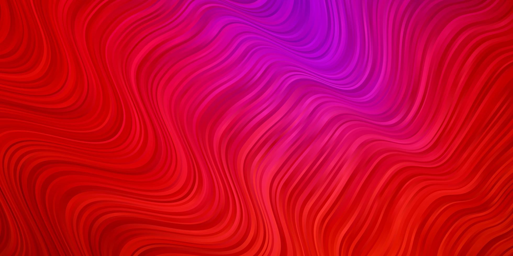 Fondo de vector de color rosa oscuro, rojo con arcos.