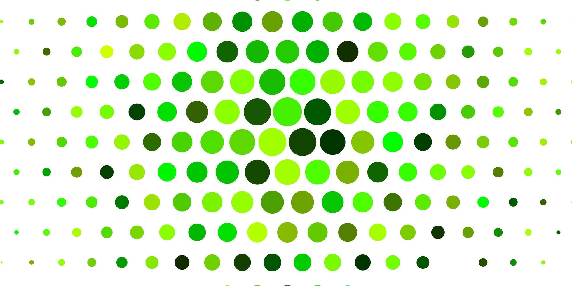 Light Green vector pattern with spheres