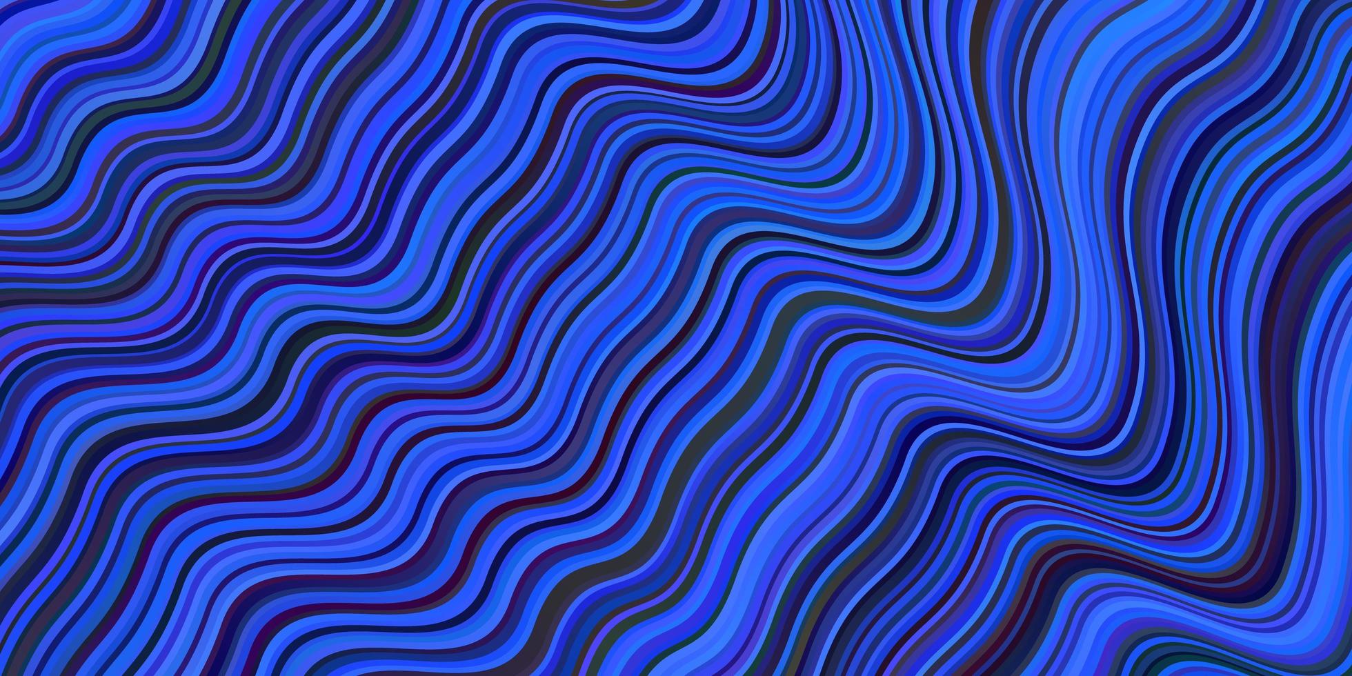 Dark BLUE vector backdrop with bent lines.