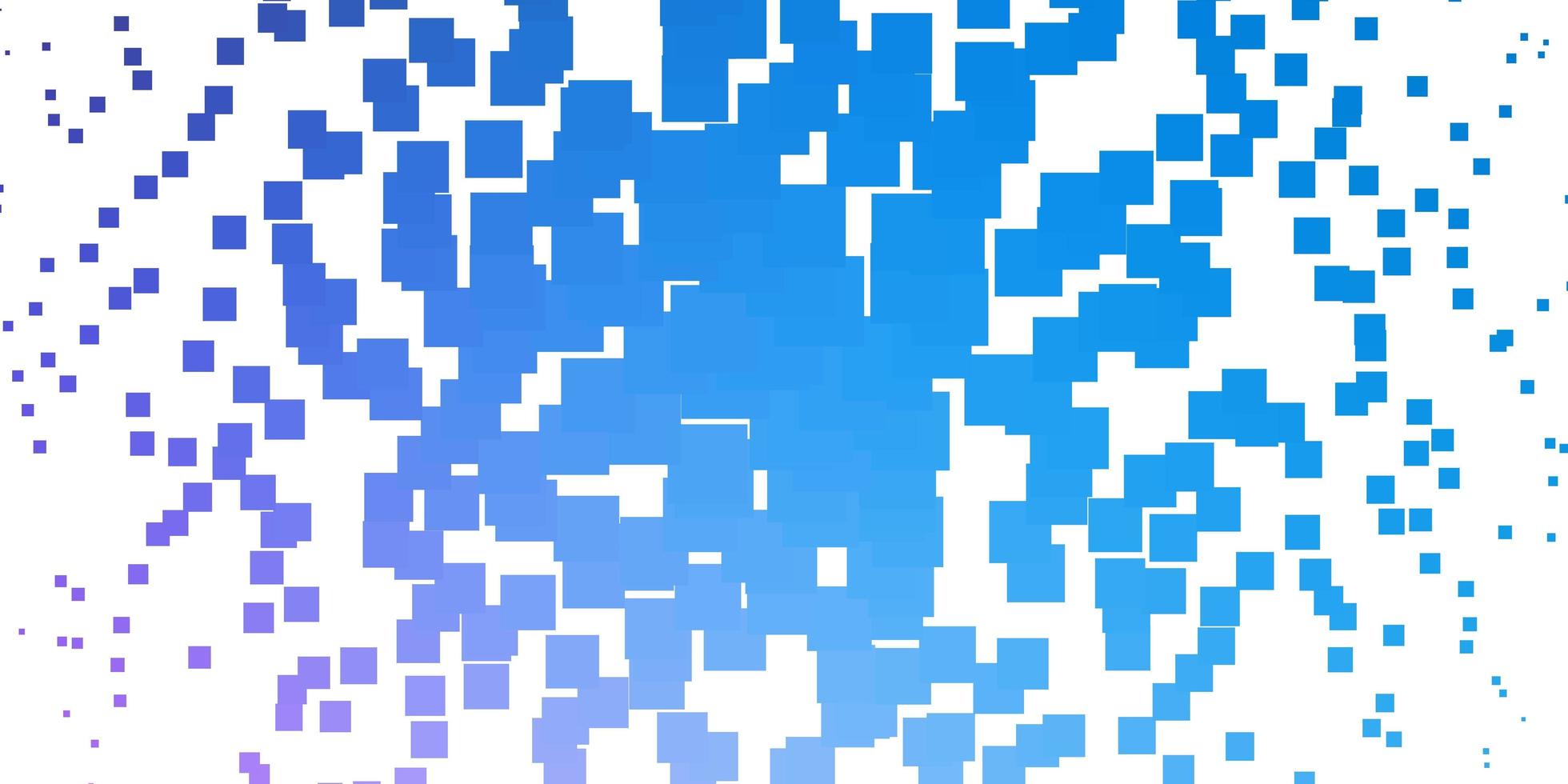 Light Pink, Blue vector backdrop with rectangles.