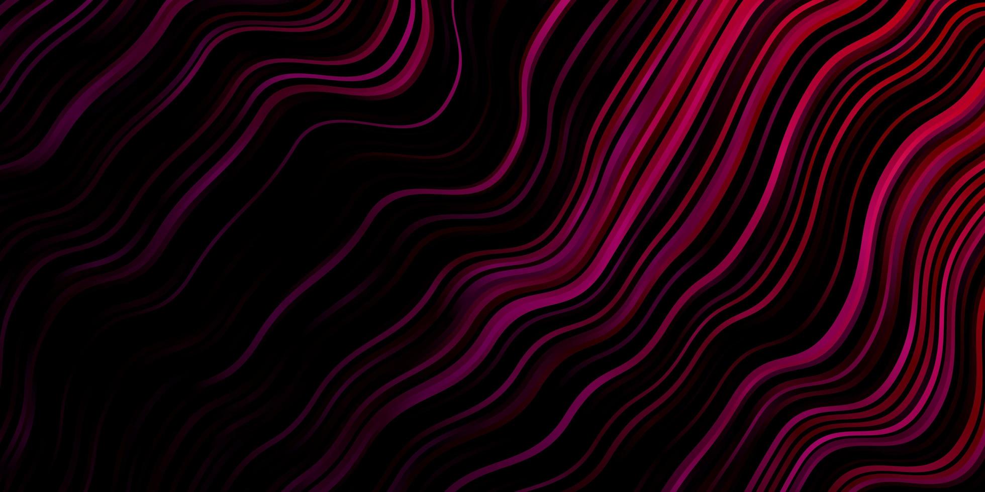 Dark Purple, Pink vector texture with wry lines.